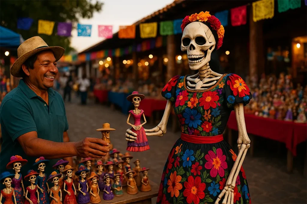 Cada enero, el pueblo de Nuevo San Juan Parangaricutiro, en la región purépecha de Michoacán, se llena de color, música y tradición