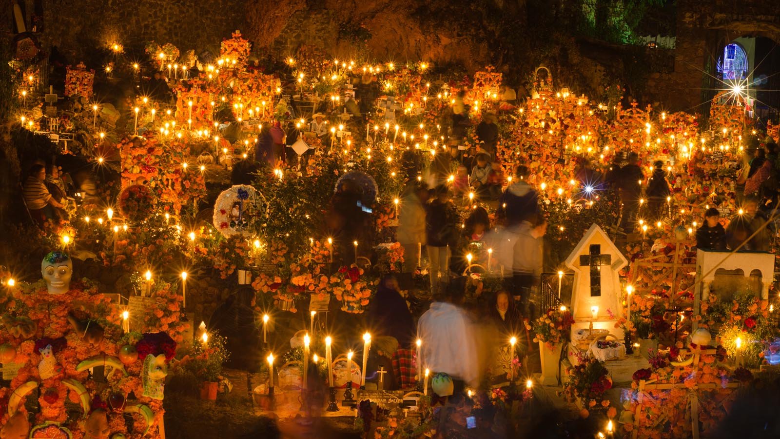 Noche de Muertos en Janitzio, Michoacán