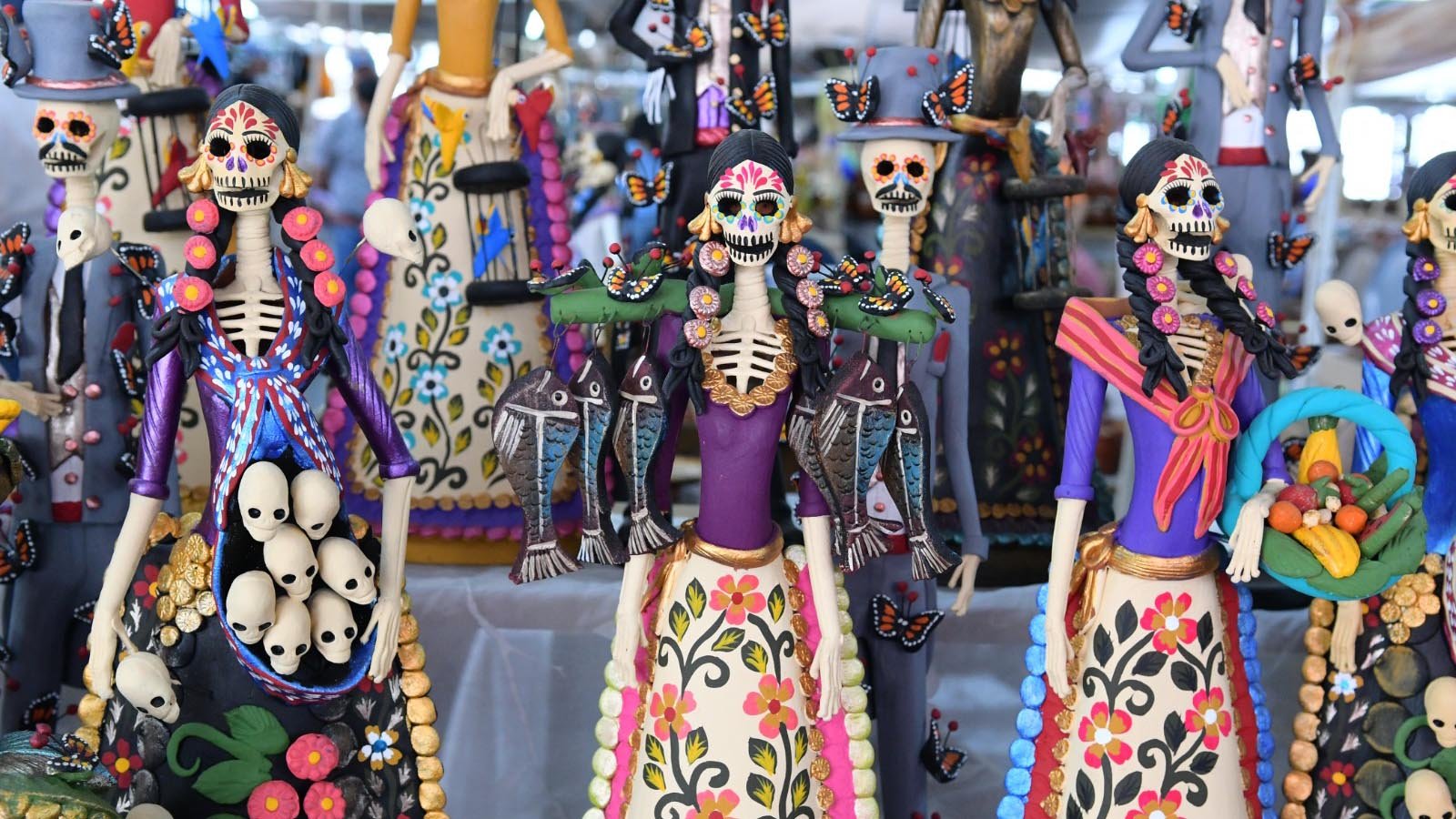 Catrinas de Barro de Capula